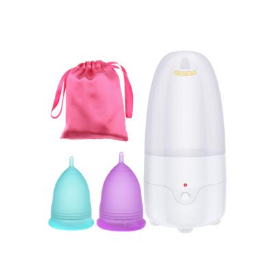 China Portable Electric Menstrual Cup Sterilization Steam Sterilizer Steam Sterilizer Machine Sterilizer Menstrual Cup for sale