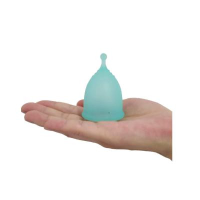 China Reusable Period Cup Factory Supplier Birth Canal Shape Menstrual Cup for sale