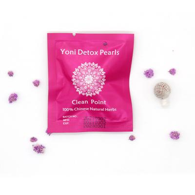 China Hot Selling Herbal Antibacterial Vaginal yoni detox pearls net point vaginal pearl Yoni Vagina Detox Pearls for sale