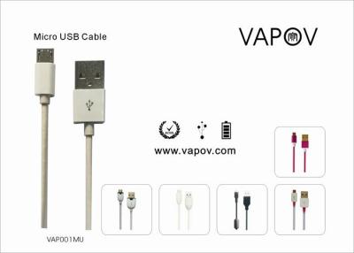 China Micro dados de USB e cabo de carregamento para o telefone móvel de Samsung/andróide à venda