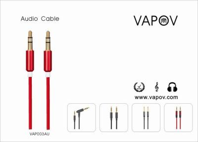 China colorful audio cable designed for all kinds of mobile phones and tablets for sale