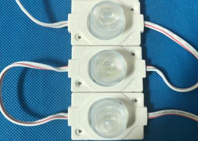 China Einspritzungs-Modul 12 Volt-LED für die Werbung Superhelligkeit von der Guss-74*20mm zu verkaufen