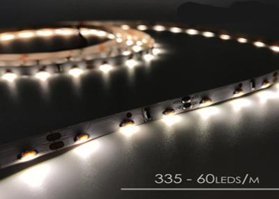 China Warm White Smd 335 Pixel RGB LED Flexible Strip With DC12v 24v 120 Leds / M for sale