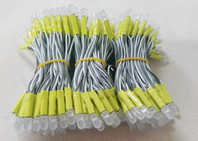 China 5V 9MM high brightness YellowRGB LED Pixel lights, dvertising light string for sale