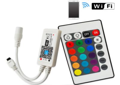 China 24 Key IR Remote LED Pixel Light Controller Mini Type Wi-Fi Connect DC12V 24V for sale