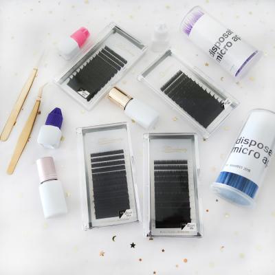 China Dolovebeauty Korea Private Label D Loop Lashes Eyelash Free Luxury Cruelty Free Luxury Eyelash Extensions Handmade for sale