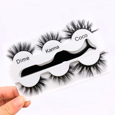 China Cruelty 25mm Person Mink Eyelash With Custom Packaging Free Hand Made Box for sale