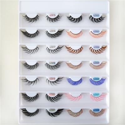 China Special Wholesale Cruelty Free Mink False Eyelash Loop Manufacturer Dolovebeauty Eyelash D Loop Silk Lashes for sale