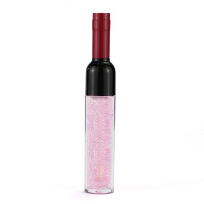 China Dolovebeauty Vegan Liquor Bottle Luxury Waterproof Lip Gloss Bottle Custom Private Label Packs for sale