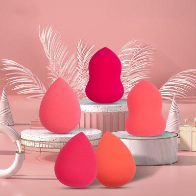 China Blender 2022 Dolovebeauty Latex Free Christmas Makeup Sponge Powder Puff Luxury Material Latex Beautiful for sale