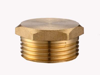 China brass plumbing fitting cap male for sale