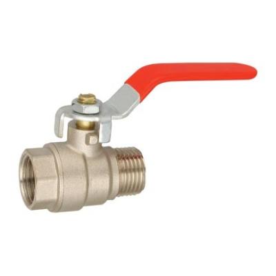 China long handle brass ball valve male+female for sale