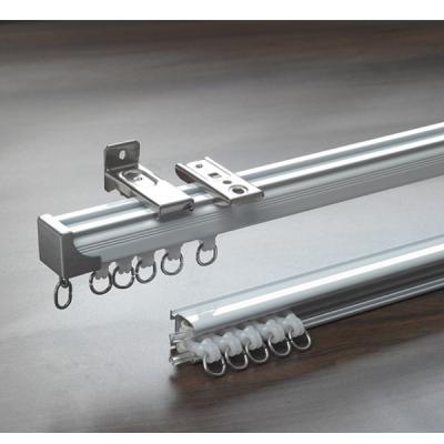 China curtain track in hotel aluminum profile rail ceiling mounted curtain track system for sale