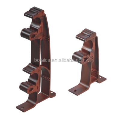 China Aluminum Wall Bracket Pole Brackets, Chinese Plastic Pole Mount, Brackets For Curtain Tracks for sale