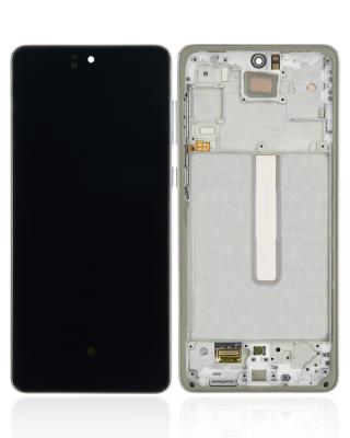 China OLED ASSEMBLY WITH FRAME COMPATIBLE FOR SAMSUNG GALAXY A73 (A735 2022) (GREY) (REFURBISHED) FOR SAMSUNG GALAXY A73 2022 A735 for sale