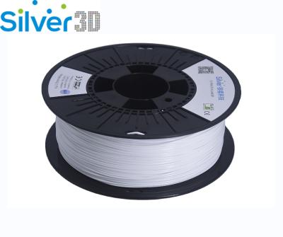 China 3D printer Silver 3D filament pla 3d printing filament ABS black spool for 3D printer 30 colors 1.75mm factory price for sale