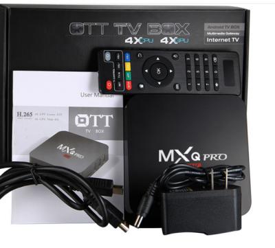 China MXQ PRO MXQ-4K MXQ Amlogic  S905X Quad-Core Cortex-A53@2.0GHz for sale