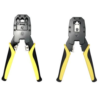 China Port Multifunction RJ11/RJ12/RJ45 Cable Connectors 315 Network Cable Pliers 3 Port Cable Crimping Tool crimp pliersRj45 for sale