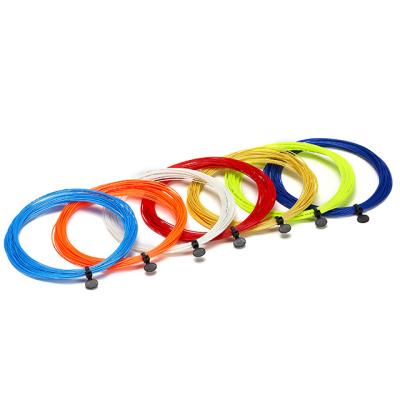 China High Quality Long Lasting OEM Flexibility Reel Colored Badminton Machine String For Racket for sale