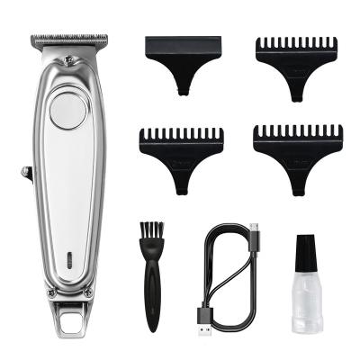 China Household Cordless Zero Gap T-Blade Set Barber Portable Hair Clipper Professional Oem for sale