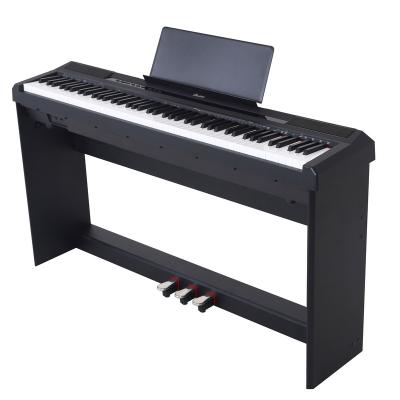 China Portable Multifunctional Digital Piano 88 Keys 192 Hammer Action Keyboard Quarter Grand Piano Digital Piano for sale