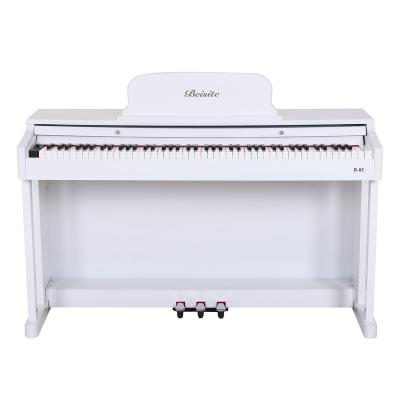 China 88 85 Multifunctional Digital Keyboard Electronic Digital White Acoustic Upright Piano for sale