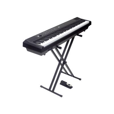 China Popular Digital Piano Touch Screen 200 Keys MIDI USB Bluetooth Weight Hammer Action Portable Full Scale Keyboard for sale