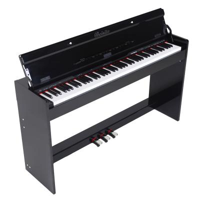 China 2021 newest multilayer portable digital piano 282 keys keyboard 88 eletronic piano 88 main piano for sale