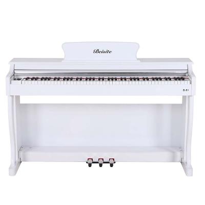 China WOODEN PIANO WITH 88 KEYBOARD HAMMER ACTION B808 145x45x43cm for sale