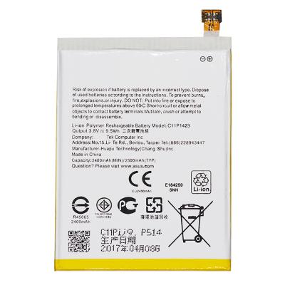 China Mobile Phone Factory Price Mobile Phone Battery For Zenfone 2 ZE500CL 2400mAh C11P1423 for sale