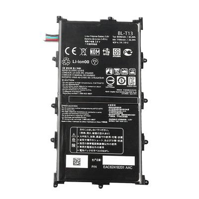 China Original Laptop 0 Cycle Zero Battery BL-T13 Battery NEW Tablet For LG Battery Protection VK700 Verizon 3.8V 8000mAh Tablet for sale