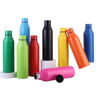 China Factory logo stainless steel PORTABLE outdoor sports cola sports customized creative vacuum bottles supply for sale