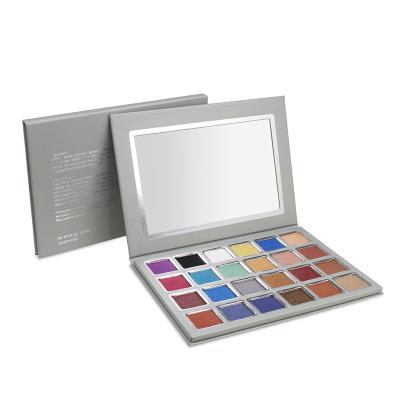 China Waterproof 24 Colors Shimmer Matte Custom Logo Makeup Eyeshadow High Quality Palettes for sale