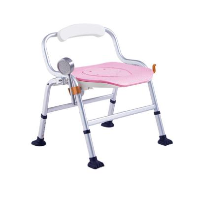 China Rehab Commode Therapy Supplies Commode Chair Folding Aluminum Shower Chair for sale