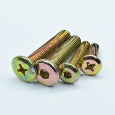 China Stable Stainless Steel Allen Button Dome Head Hex Socket Screw Round Head Bolts Mushroom Head Bolt for sale