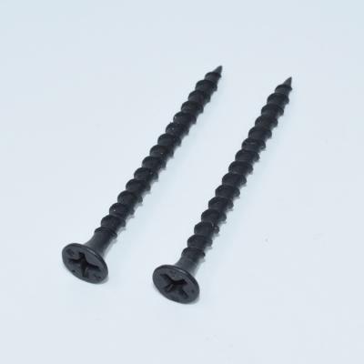 China Stable Fingerboard Cross Countersunk Head Black Metric Countersunk Drywall Safe Screws for sale