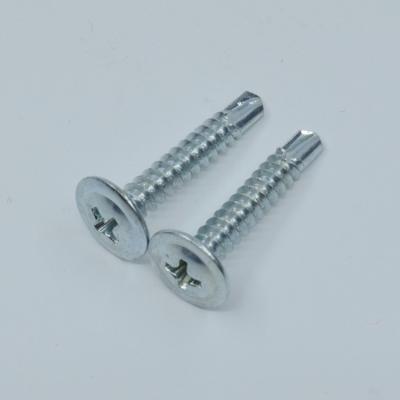 China Custom Galvanized Pan Style Self Drilling Screws Carbon for sale