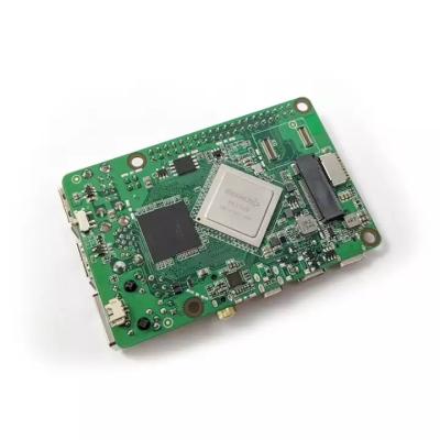 China Rock Pi 4B 4GB Rockchip RK3399 Mini Computer Rock Pi 4 Single B 4GB Development Board Model Pi 4 ARM Six Core Board Rock Pi 4 for sale