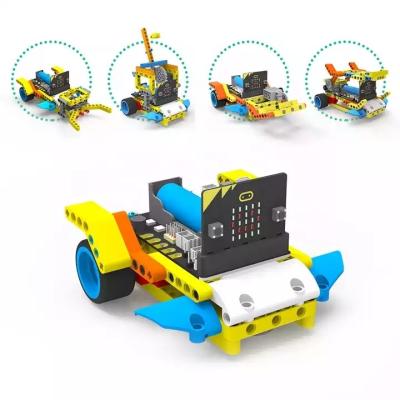 China Graphical Programming Working: Bit 5 Shapes Stem Education Building Block Robot Programming Kit For Micro Car: Bit V2 for sale