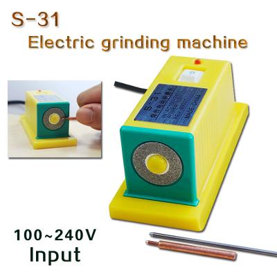 China NEW S-31 mini home use electric grinding machine for S-30 pins alumina needle weld welding grinding for sale