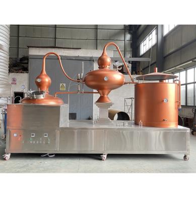 China Factory 1000L automatic wine machine cognac Charente pot fine brandy distillation still distiller for sale