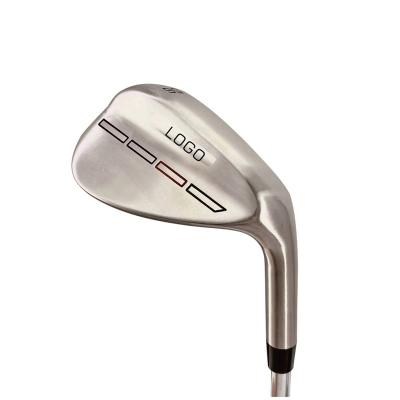 China Steel Custom CNC Milled Steel Golf Club Wedge Right Handed Highspin Face Cast Golf Wedge for sale