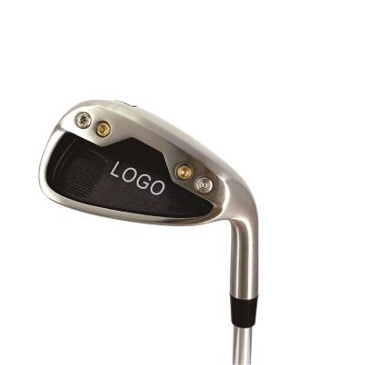 China Steel Wholesale Stainless steel Golf Club Iron Right  Handed with Shaft Customized Logo Golf Iron for sale