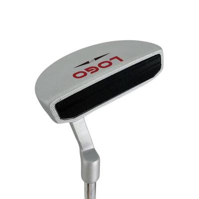 China Steel Factory Direct OEM Right Handed Zinc Alloy Mallet Golf Putter CNC Milled Golf Putter with Steel Shaft Customized Logo for sale