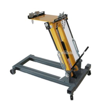 China Steel Capacity 0.5T Transmission Jack Low Profile Hydraulic Lift Low Profile Hydraulic Transmission Jack for sale