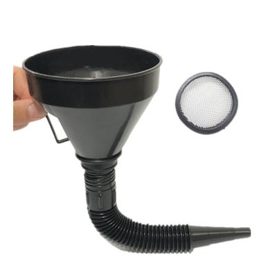 China Universal Universal Top Up Funnel For Car Motorcycle Truck Vehicle Filling With Long Hose Funnel for sale