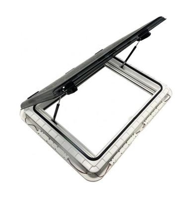 China Caravan Good Quality Rv Roof Skylight Aluminum Frame With Ventilation for sale