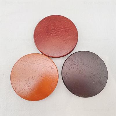 China Candle. Custom Wooden Soy Wax 82mm Amber Black Candle Lids For Wholesale for sale