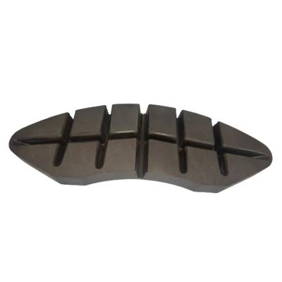 China Factory Wholesale Customized Railway Brake System High Performance Grey Cast Iron Railway Brake Pad for sale