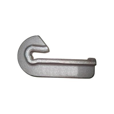 China High Toughness Rail Fastener Parts Customized Rail Anchors J-Style Rail Anti-Creeper Te koop